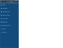 Tablet Screenshot of dahlcares.com